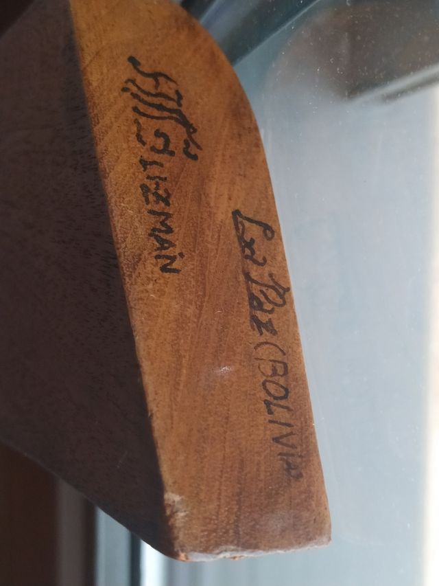 Talla de madera de Bolivia