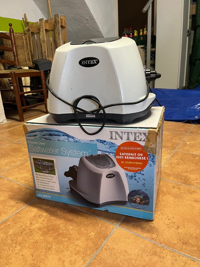 SISTEMA DE CLORACIÓN SALINA ECO 12 G/H INTEX