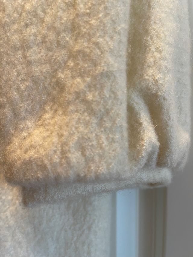 Abrigo  de lana. Usado una vez