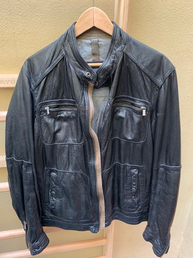 Chaqueta de piel Massimo Duti