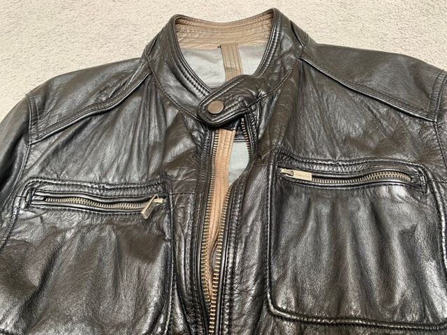 Chaqueta de piel Massimo Duti
