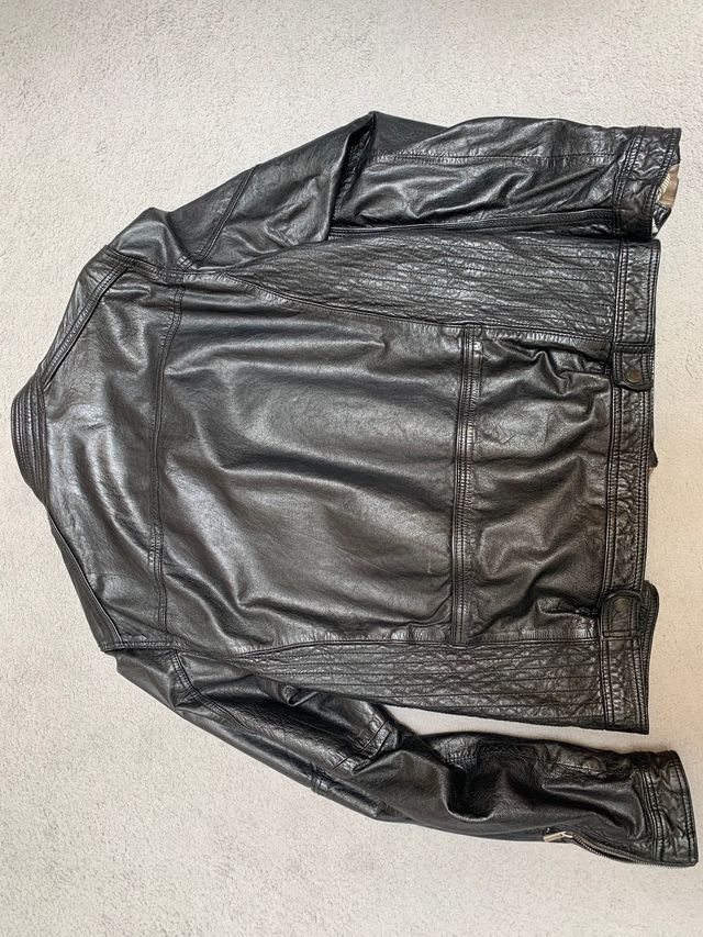 Chaqueta de piel Massimo Duti
