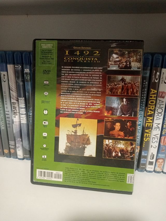 1492 LA CONQUISTA DEL PARAÍSO DVD