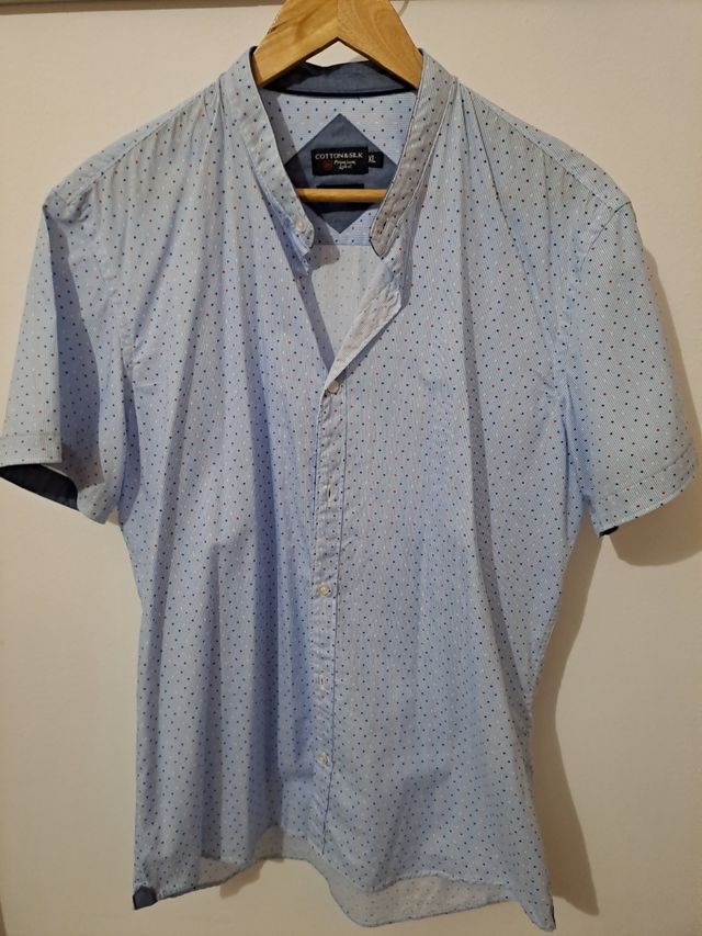 Camicia collo coreano