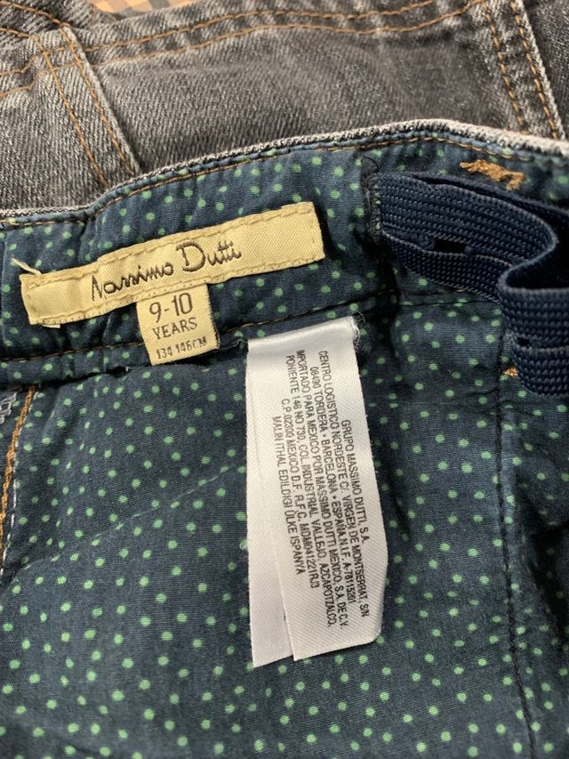 Falda tejana niña T9/10