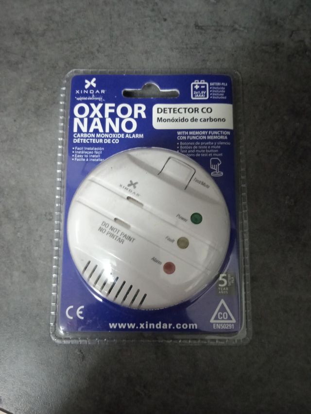 Sensor detector de co monóxido