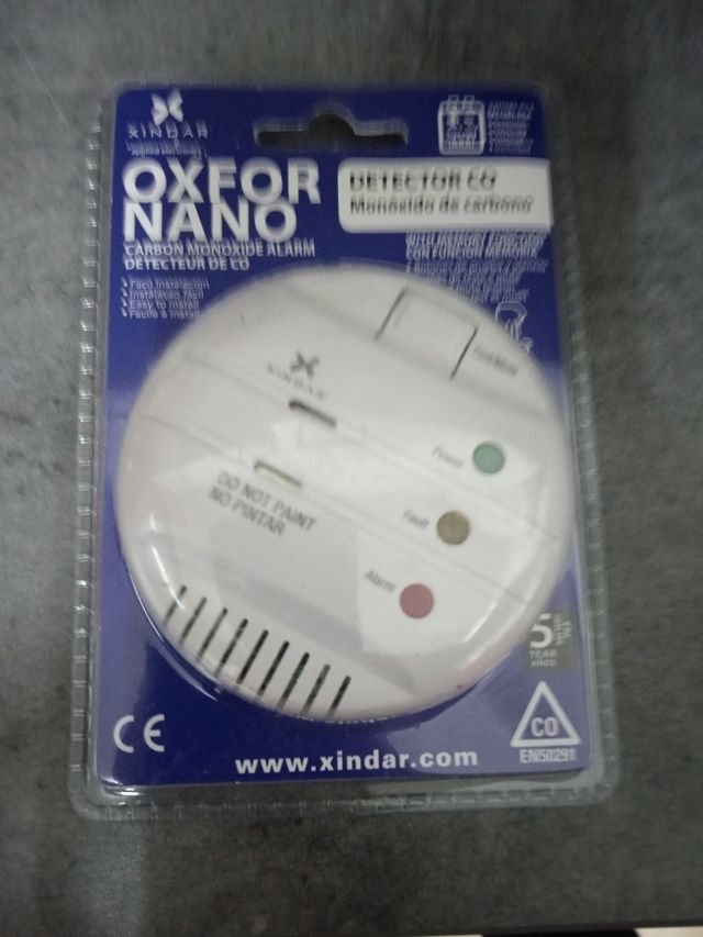 Sensor detector de co monóxido