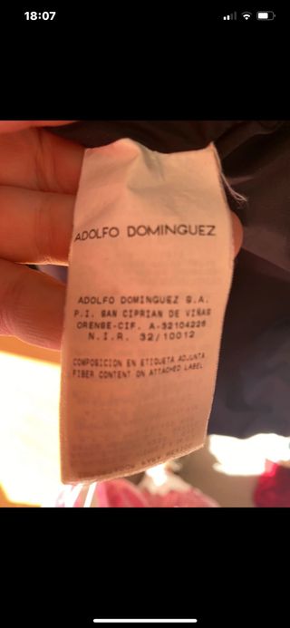 Chaqueta Adolfo Dominguez