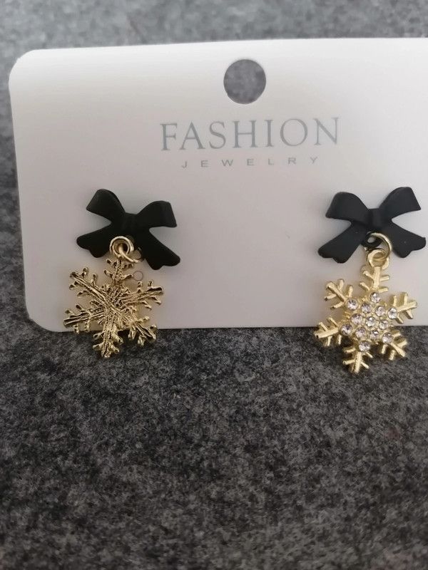 Orecchini fiocco di neve