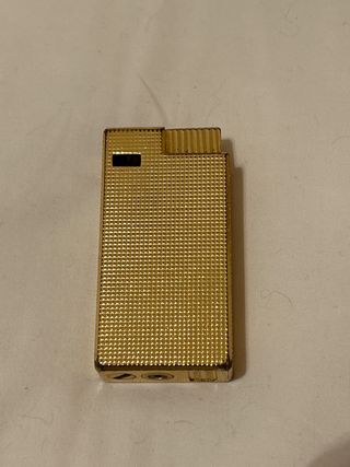 Mechero Vintage Flaminaire chapado en oro