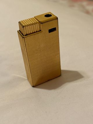 Mechero Vintage Flaminaire chapado en oro