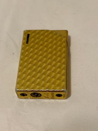 Mechero Vintage chapado en oro Brother Lite