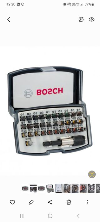 Bosch bit inserti
