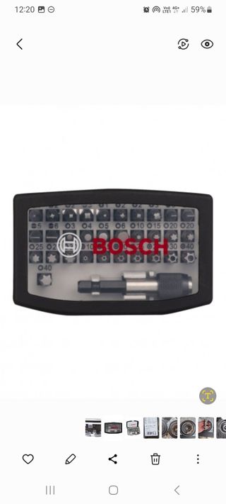 Bosch bit inserti