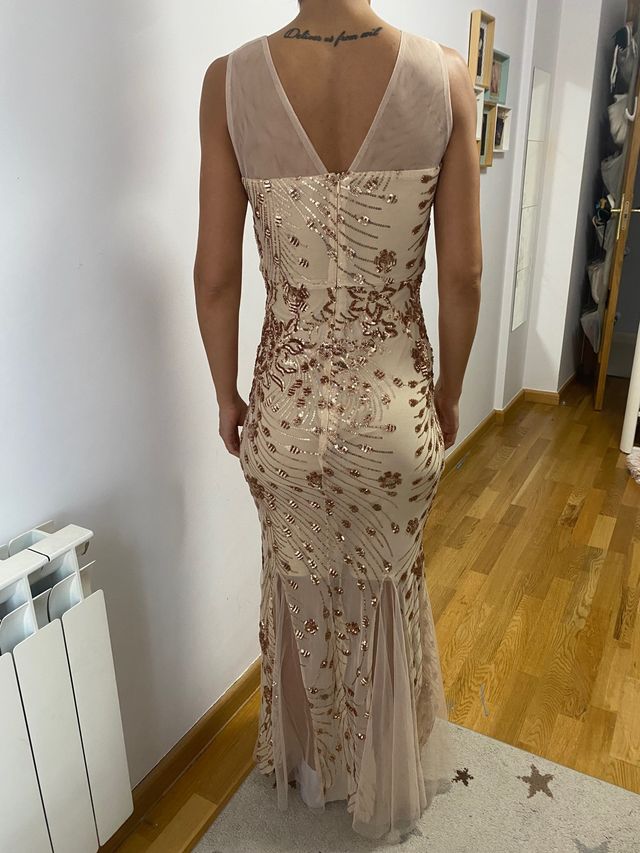 Vestido largo de fiesta