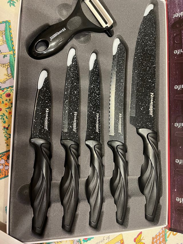 set coltelli Rosembergprofessionel