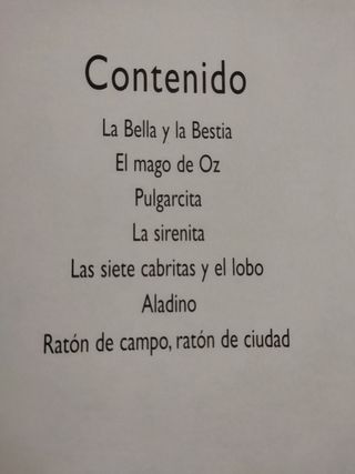 Libro historias doradas