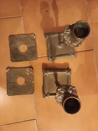 Candelabros antiguos 