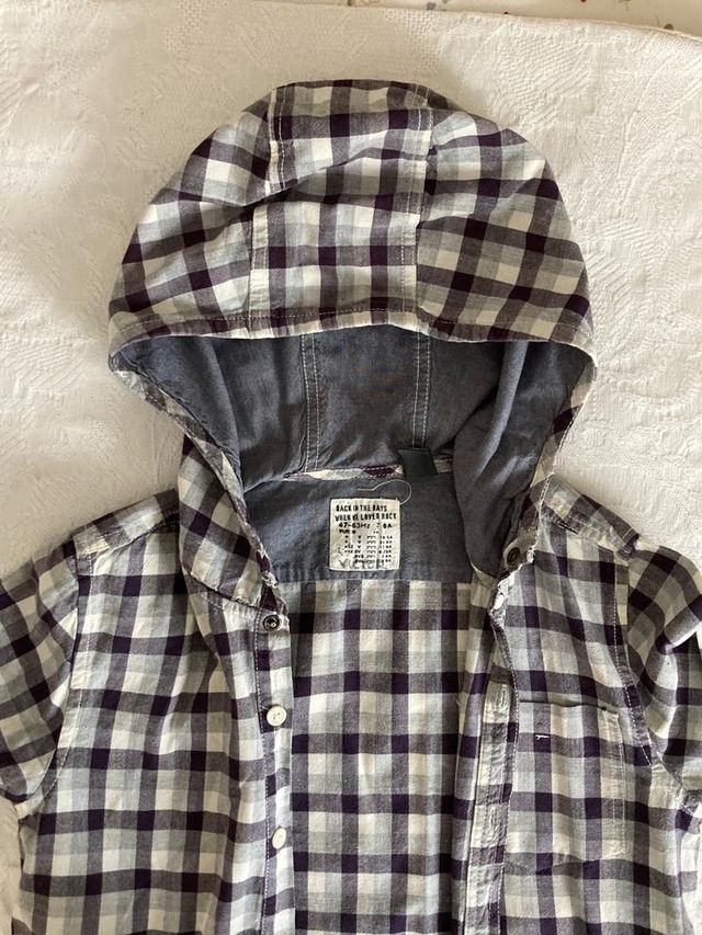 Sobrecamisa cuadros talla 7