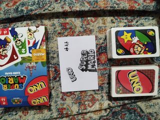Carte da gioco di società uno super Mario Bros