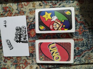 Carte da gioco di società uno super Mario Bros