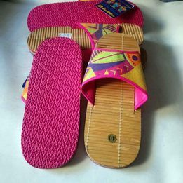 Ciabatte da mare vintage in bambu', antiscivolo