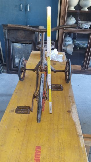 RARO Triciclo Antico Ferro Gioco D'epoca Vintage 1