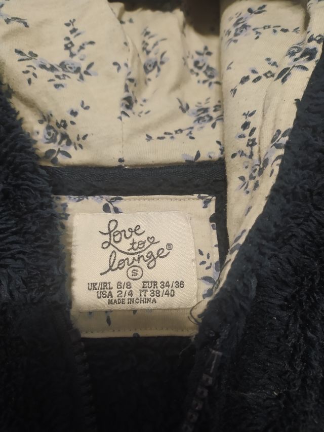 Chaqueta borreguito pijama