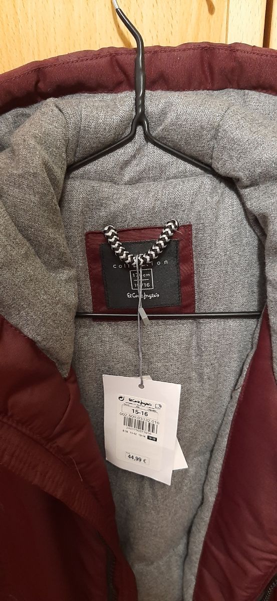 Chamarra el corte inglés a estrenar