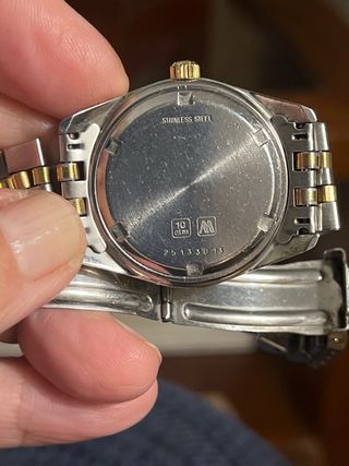 Reloj Longines, acero y oro