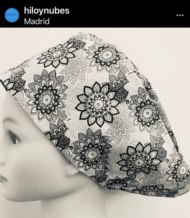 Gorro médico, enfermera, Tcae, Pinche Mandalas