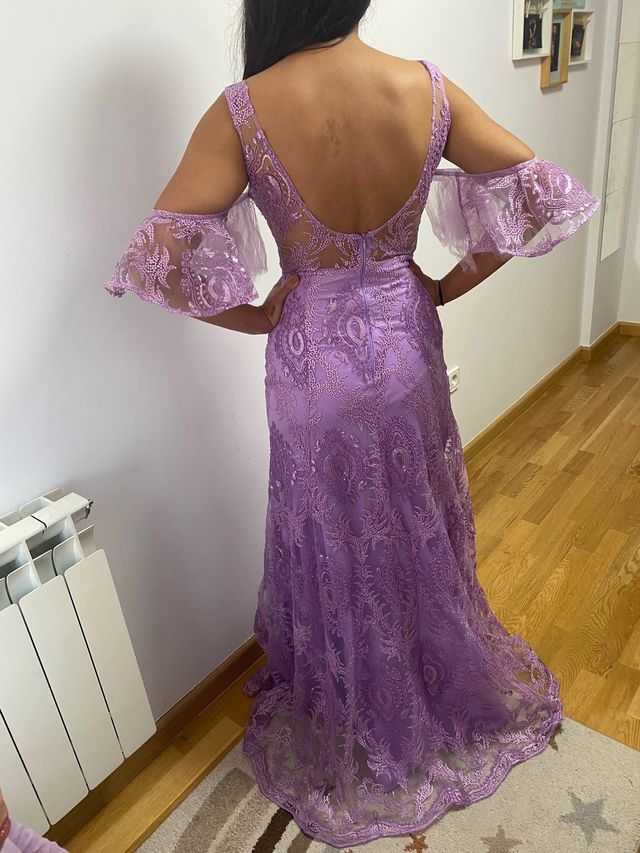 Vestido largo de fiesta