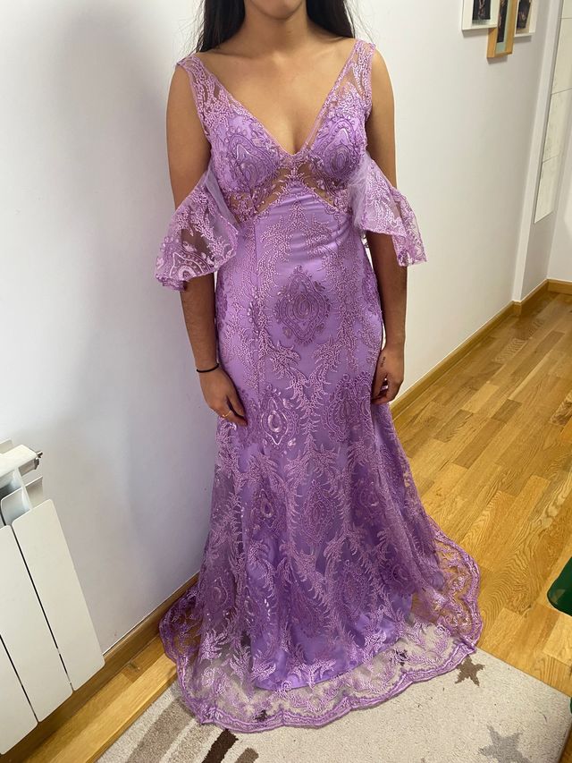 Vestido largo de fiesta