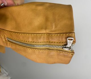 Chaqueta piel Massimo Dutti Xs