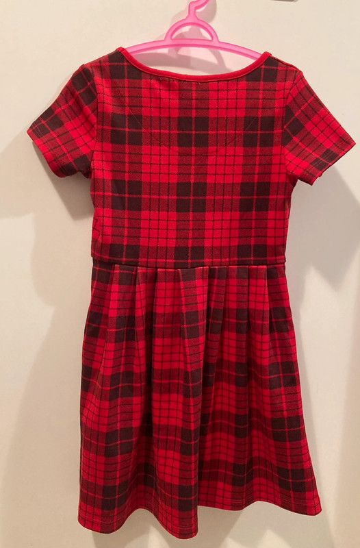 Lote Vestido rojo y jersey rojo talla 110