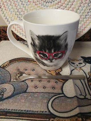 Taza+cucharilla huella