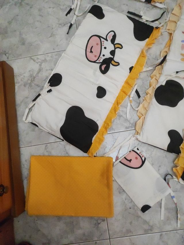 Colchonetas anticolision cuna bebé 