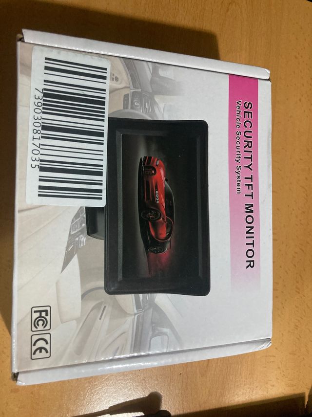 Espejo retrovisor security TFT monitor