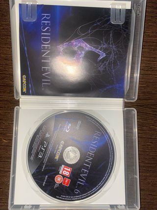 Resident evil 5 y 6 de la PS3