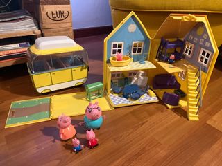 Casa y furgoneta Peppa Pig