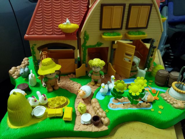 Granja con accesorios