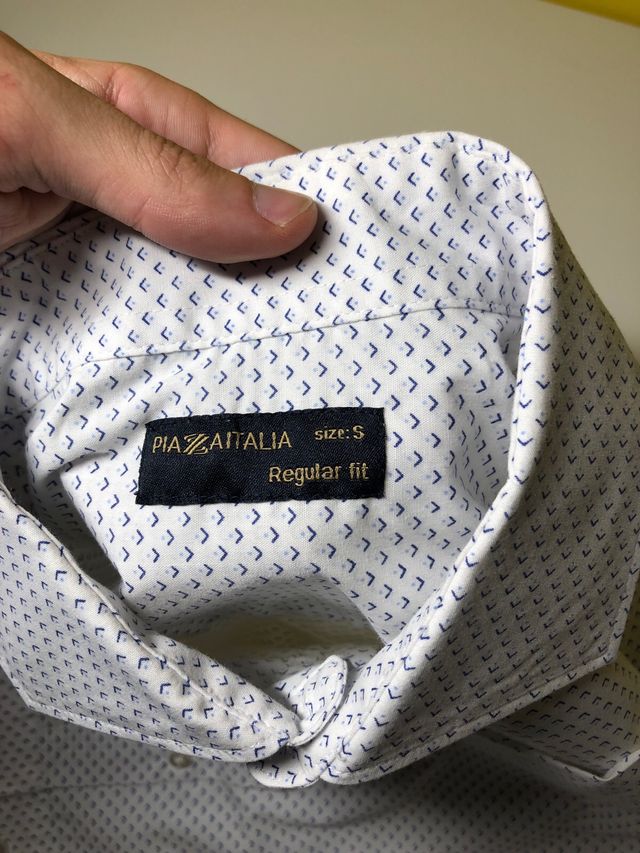 Camicia Uomo Bianca Piazza Italia S