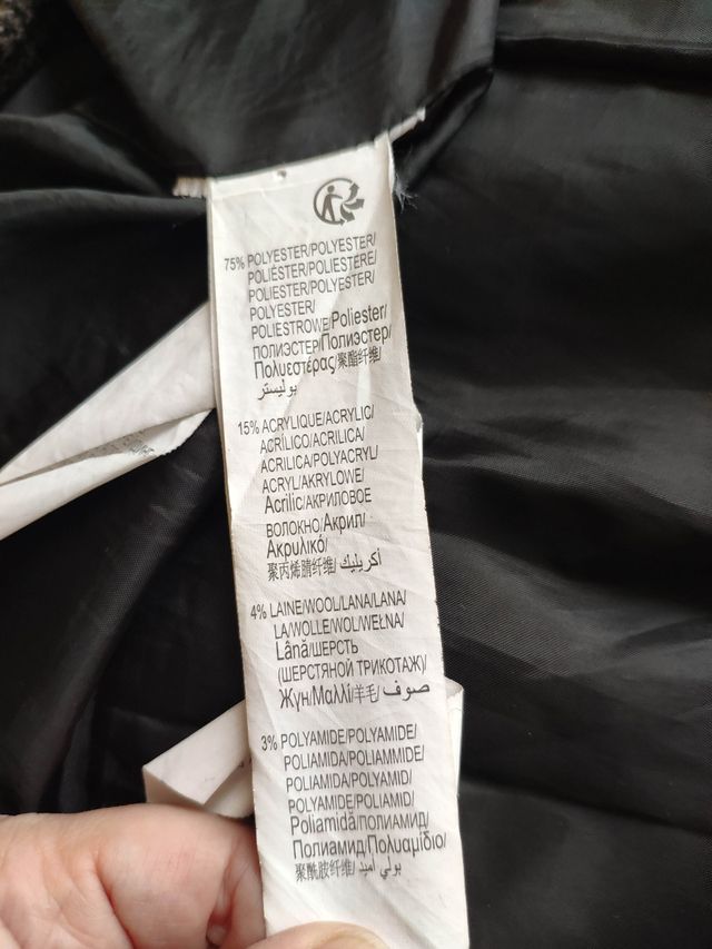 Abrigo mujer Kiabi T40