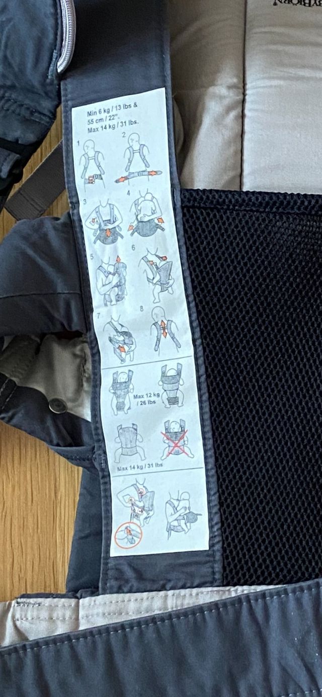 Mochila portabebes Babyjorn