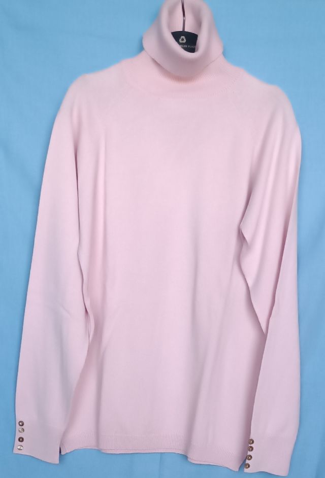 Lote jerseys cuello alto de punto de Zara