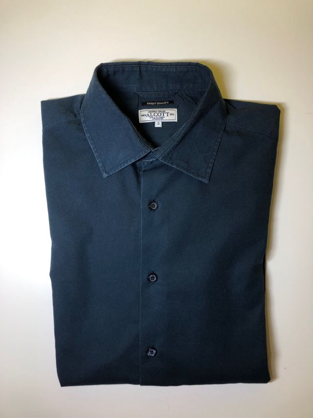 Camicia Uomo Blu Alcott S