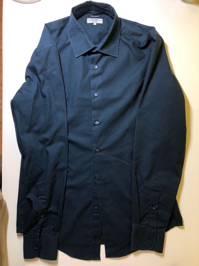 Camicia Uomo Blu Alcott S