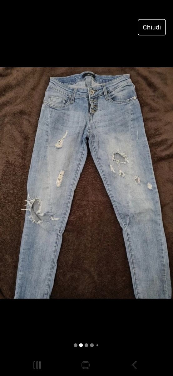 Set jeans Zara e tally weil tag 34