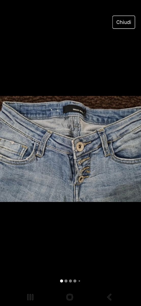 Set jeans Zara e tally weil tag 34