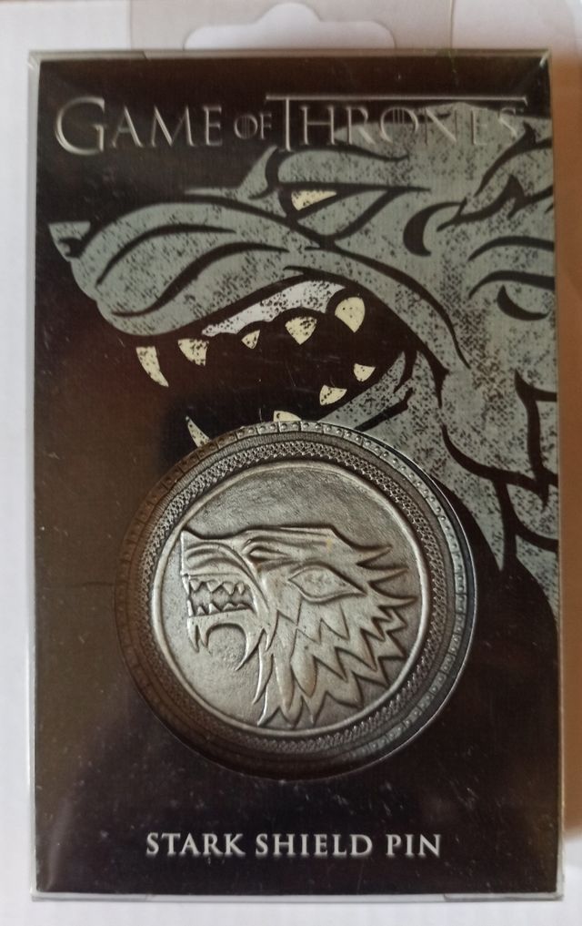 Pin Insignia Casa Stark Juego de Tronos